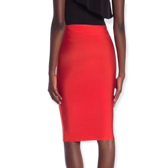 🆕Wow Couture Red Bandage Skirt - Picture 3 of 7